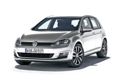 Volkswagen Golf 7-е поколение 2012 и новее, коврик в багажник