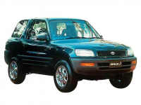 Toyota RAV 4 (XA10) (правый руль) (5 дверей) 1-е поколение 1994-2000, коврик в багажник