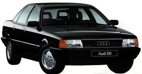 Audi 100 (C3) 3-е поколение 1982-1991, автомобильные коврики