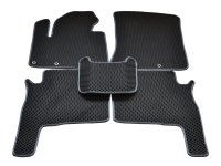 Hyundai Santa Fe 2-е поколение (5 мест) (рестайл) 2009- 2012, автомобильные коврики