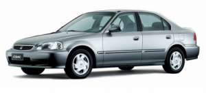 Honda Civic 6-е поколение (седан) 1995-2002, коврики