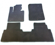 Kia Sorento 3 7 мест 2015 и новее, ковры в салон