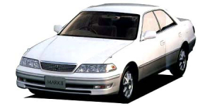 Toyota Mark 2-е поколение (X100) (правый руль) 1996-2002, коврики в салон