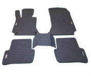 Mercedes C-класс (W204) (дорестайл) 3-е поколение 2006-2011, коврики в салон