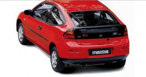 Mazda 323 (BA) (3d) 5-е поколение 1994-2000, коврик в багажник